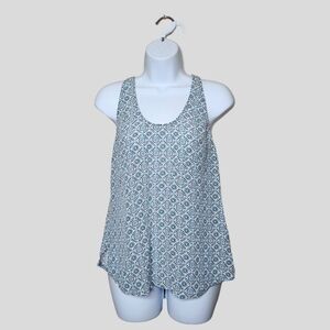 Joie Drew D Silk Medallion Print Tank Top